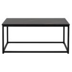 ΤΡΑΠΕΖΙ ΣΑΛΟΝΙΟΥ SAFFRON HM8975.13 ΜΕΛΑΜΙΝΗ ΜΑΥΡΟ ΜΑΡΜΑΡΟ 95Χ55Χ43Yεκ. - Image 3