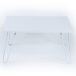 ΤΡΑΠΕΖΙ ΣΑΛΟΝΙΟΥ SILLIA HM9180.02 ΛΕΥΚΟ 60x60x29Y εκ. - Image 4