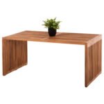 ΤΡΑΠΕΖΙ ΣΑΛΟΝΙΟΥ NYA HM9568 ΞΥΛΟ ΤΕΑΚ ΦΥΣΙΚΟ ΧΡΩΜΑ 1ΤΜΧ 100x50x45Yεκ. - Image 3