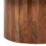 ΤΡΑΠΕΖΙ ΣΑΛΟΝΙΟΥ FORMEL HM9671 ΞΥΛΟ ΑΚΑΚΙΑΣ ΦΥΣΙΚΟ - ΛΕΥΚΟ ΜΑΡΜΑΡΟ Φ100x40Υεκ. - Image 4