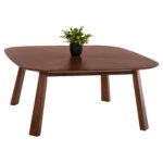 ΤΡΑΠΕΖΙ ΣΑΛΟΝΙΟΥ RINER HM9738 MDF ΜΕ ΚΑΠΛΑΜΑ ΚΑΡΥΔΙΑΣ 100x100x45Yεκ. - Image 4