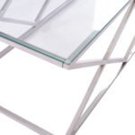 ΤΡΑΠΕΖΙ ΣΑΛΟΝΙΟΥ HOLLAND HM8624.01 ΜΕ ΓΥΑΛΙ ΚΑΙ ΒΑΣΗ ΧΡΩΜΙΟΥ 120X60Χ45 EK. - Image 5