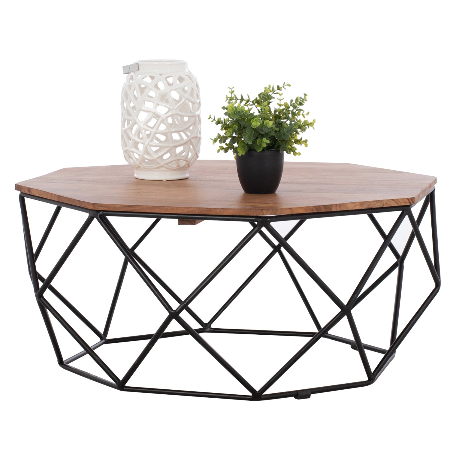 trapezi-salonioy-me-xylo-akakias-fb98777 ΤΡΑΠΕΖΙ ΣΑΛΟΝΙΟΥ DRAKE ΜΕ ΞΥΛΟ ΑΚΑΚΙΑΣ HM8777.11 Φ82x40 εκ. - Image 1