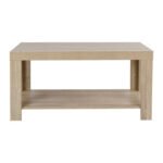 ΤΡΑΠΕΖΙ ΣΑΛΟΝΙΟΥ ΜΕΛΑΜΙΝΗΣ ALAYNA HM2207.02 SONAMA 90X45X45 εκ. - Image 3