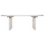 ΤΡΑΠΕΖΙ ΣΑΛΟΝΙΟΥ ΟΒΑΛ HONKY HM9691 ΜΑΣΙΦ ΞΥΛΟ MANGO ΣΕ ΛΕΥΚΟ 120x60x40Yεκ. - Image 5