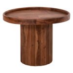 ΤΡΑΠΕΖΙ ΣΑΛΟΝΙΟΥ ΣΤΡΟΓΓΥΛΟ RAJJEH HM9693 ΜΑΣΙΦ ΑΚΑΚΙΑ ΦΥΣΙΚΟ ΧΡΩΜΑ Φ60x45Υεκ. - Image 3