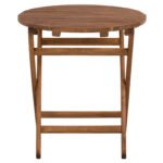 ΤΡΑΠΕΖΙ ΣΚΗΝΟΘΕΤH ΛΗΜΝΟΣ Φ70Χ76Υ ΜΑΣΙΦ ΟΞΙΑ ΕΜΠOΤΙΣΜΟΣ ΚΑΡΥΔΙ HM5654.01 - Image 3