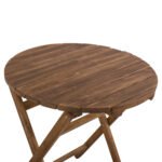 ΤΡΑΠΕΖΙ ΣΚΗΝΟΘΕΤH ΛΗΜΝΟΣ Φ70Χ76Υ ΜΑΣΙΦ ΟΞΙΑ ΕΜΠOΤΙΣΜΟΣ ΚΑΡΥΔΙ HM5654.01 - Image 6