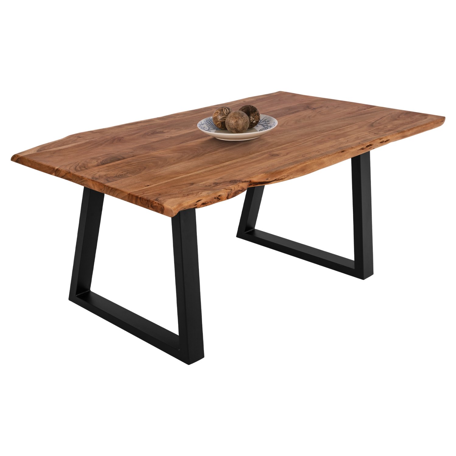 trapezi-trapezarias-4ekpachos-apo-masif- ΤΡΑΠΕΖΙ ΤΡΑΠΕΖΑΡΙΑΣ MONTANA 4εκ.ΠΑΧΟΣ ΑΠΟ ΜΑΣΙΦ ΞΥΛΟ ΑΚΑΚΙΑΣ HM8336.11 160x90x78Υεκ. - Image 1