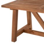 ΤΡΑΠΕΖΙ ΤΡΑΠΕΖΑΡΙΑΣ HM7922 PLUTON RECYCLED TEAK ΣΕ ΦΥΣΙΚΟ ΧΡΩΜΑ 200X100X75Yεκ. - Image 5