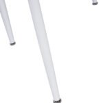 ΤΡΑΠΕΖΙ ΤΡΑΠΕΖΑΡΙΑΣ PALOMA HM8335.02, 70Χ70X76,5, SONOMA, ΛΕΥΚΑ ΠΟΔΙΑ - Image 5