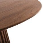 ΤΡΑΠΕΖΙ ΤΡΑΠΕΖΑΡΙΑΣ FRANTZ HM9388.11 ΜΑΣΙΦ MINDI ΞΥΛΟ ΣΕ ΦΥΣΙΚΟ Φ120X76,5Υεκ. - Image 4