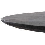 ΤΡΑΠΕΖΙ ΤΡΑΠΕΖΑΡΙΑΣ FRANTZ HM9457.12 ΜΑΣΙΦ MINDI ΞΥΛΟ ΣΕ ΜΑΥΡΟ Φ150x75Υεκ - Image 4