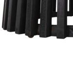 ΤΡΑΠΕΖΙ ΤΡΑΠΕΖΑΡΙΑΣ FRANTZ HM9457.12 ΜΑΣΙΦ MINDI ΞΥΛΟ ΣΕ ΜΑΥΡΟ Φ150x75Υεκ - Image 5