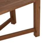 ΤΡΑΠΕΖΙ ΤΡΑΠΕΖΑΡΙΑΣ KUTAI HM9639 ΜΑΣΙΦ ΑΝΑΚΥΚΛΩΜΕΝΟ ΞΥΛΟ ΤΕΑΚ ΦΥΣΙΚΟ 220x100x75Υ εκ. - Image 6