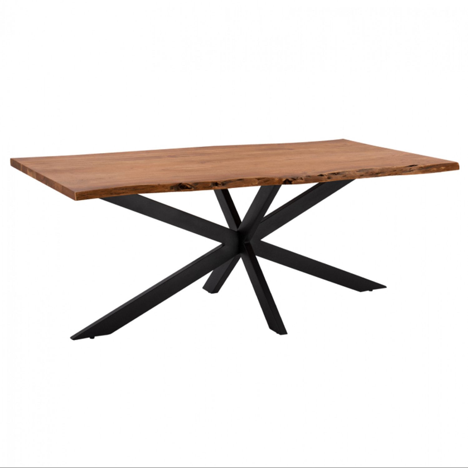 trapezi-trapezarias-masif-akakias-hm8716 ΤΡΑΠΕΖΙ ΤΡΑΠΕΖΑΡΙΑΣ MONTANA SUPERIOR ΜΑΣΙΦ ΑΚΑΚΙΑΣ HM8716.11 200x85-110x77Υεκ. - Image 1