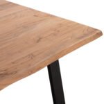 ΤΡΑΠΕΖΙ ΤΡΑΠΕΖΑΡΙΑΣ SOFIA SLIM HM8500.11 ΜΑΣΙΦ ΞΥΛΟ ΑΚΑΚΙΑΣ 160x90x76Υ εκ. - Image 4