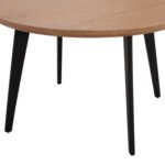 ΤΡΑΠΕΖΙ LAGERT HM9306.01 ΣΤΡΟΓΓΥΛΟ ΜΕ ΚΑΠΛΑΜΑ ΔΡΥΟΣ ΣΕ ΣΤΥΛ ΡΟΥΣΤΙΚ Φ120x75Yεκ. - Image 4