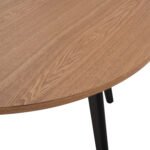 ΤΡΑΠΕΖΙ LAGERT HM9306.01 ΣΤΡΟΓΓΥΛΟ ΜΕ ΚΑΠΛΑΜΑ ΔΡΥΟΣ ΣΕ ΣΤΥΛ ΡΟΥΣΤΙΚ Φ120x75Yεκ. - Image 6