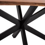 ΤΡΑΠΕΖΙ ΤΡΑΠΕΖΑΡΙΑΣ MONTANA SUPERIOR 3,5 ΠΑΧΟΣ ΜΑΣΙΦ ΑΚΑΚΙΑΣ HM8481.11 160x90x77Υ εκ. - Image 4