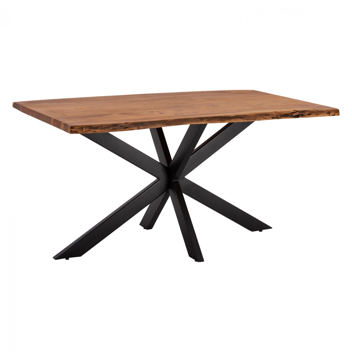 trapezi-trapezarias35-pachos-masif-akaki ΤΡΑΠΕΖΙ ΤΡΑΠΕΖΑΡΙΑΣ MONTANA SUPERIOR 3,5 ΠΑΧΟΣ ΜΑΣΙΦ ΑΚΑΚΙΑΣ HM8481.11 160x90x77Υ εκ. - Image 1