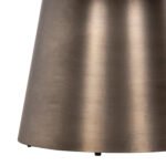 ΤΡΑΠΕΖIA ΣΑΛΟΝΙΟΥ 2ΤΜΧ NICKELY HM9667 ΜΕΤΑΛΛΟ ΣΕ ΑΣΗΜΙ ΜΑΤ Φ80x41Υ & Φ60x36Υ εκ. - Image 6