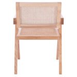 ΞΥΛΙΝΗ ΚΑΡΕΚΛΑ BLAIRE ΜΕ ΜΠΡΑΤΣΑ ΕΡΓΟΣΤΑΣΙΑΚΑ ΜΟΝΤΑΡΙΣΜΕΝΗ HM8916.01 52x50x80Υ εκ. - Image 6