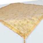 Καρέ (90cm x 90cm) 0001061A Χρυσό SilkFashion