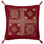 ΜΑΞΙΛΑΡΟΘΗΚΗ (45cm x 45cm) 001μπορντώ SilkFashion