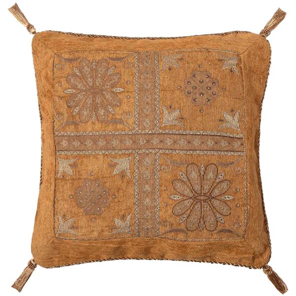 ΜΑΞΙΛΑΡΟΘΗΚΗ (45cm x 45cm) 001χρυσό SilkFashion