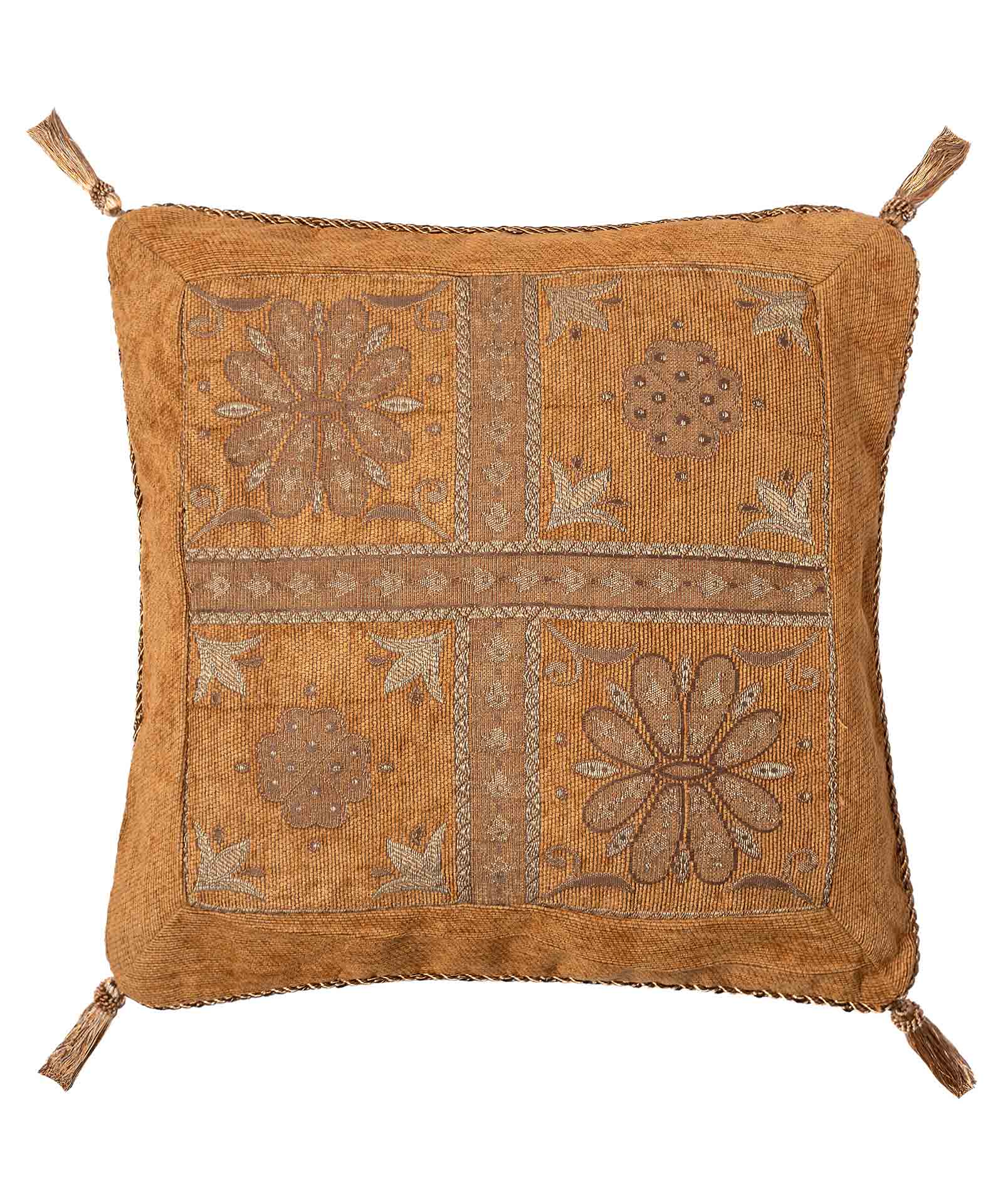 001xryso ΜΑΞΙΛΑΡΟΘΗΚΗ (45cm x 45cm) 001χρυσό SilkFashion - Image 1