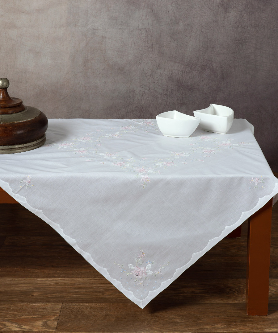 009opalina-3 Χειροποίητο τραπεζομάντηλο 009 (180cm x 180cm) οπαλίνα SilkFashion - Image 1