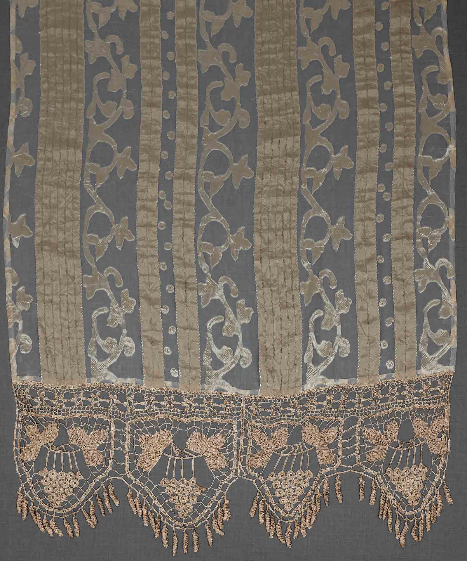 014ecru-4 κουρτίνα 014 (140cm x 260cm) ecru με τιράντα SilkFashion - Image 1