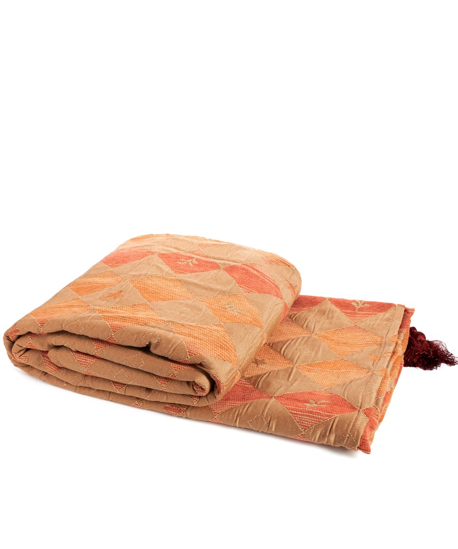 023portokali ΡΙΧΤΑΡΙΑ nq023 (150cm x 180cm) πορτοκαλί SilkFashion - Image 1