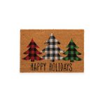 Χριστουγεννιάτικο Τάπετο Εισόδου 40x60 Nef Nef Trees Of Joy Natural - Image 2