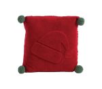 Χριστουγεννιάτικο Μαξιλάρι 45×45 Nef Nef Sweet Christmas Red - Image 2