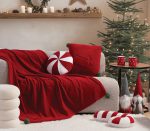 Χριστουγεννιάτικο Μαξιλάρι 45×45 Nef Nef Sweet Christmas Red - Image 3