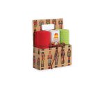 Χριστουγεννιάτικα Ποτηρόπανα 40x70 Δώρου (Σετ 3τμχ) Nef Nef Nutcracker - Image 2