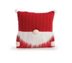 Χριστουγεννιάτικη Μαξιλαροθήκη 40x40 Nef Nef Gnome Beard Red - Image 2