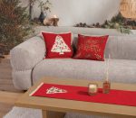 Χριστουγεννιάτικο Runner 33×150 Nef Nef Christmas Deco Red - Image 2