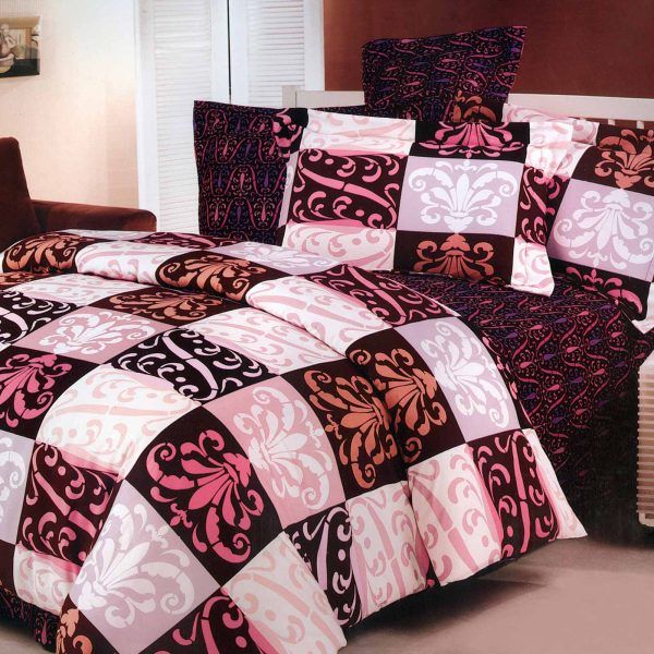 σεντόνια φανελένια (230cm x 250cm 2x 50cm x 70cm)  043 SilkFashion