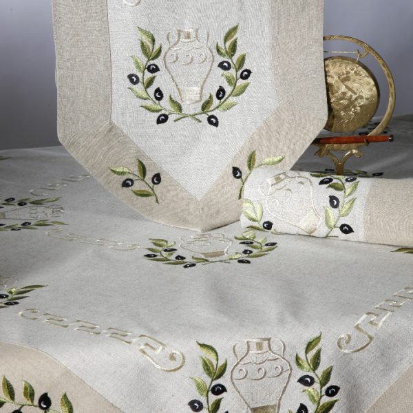 Τραπεζομάντηλο 05 (175cm x 175cm) SilkFashion