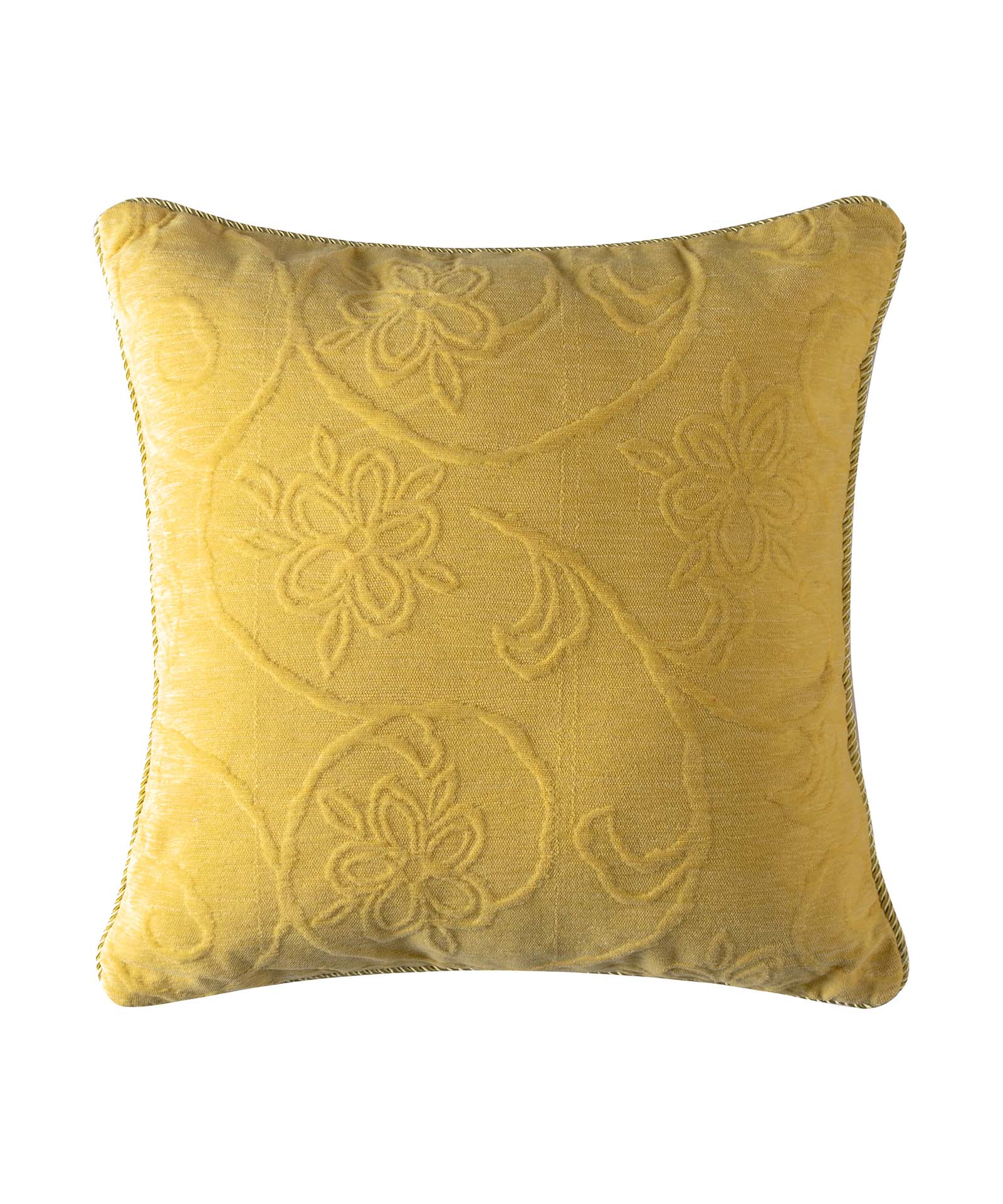 055kitrino ΜΑΞΙΛΑΡΟΘΗΚΗ (45cm x 45cm) 055 κίτρινο SilkFashion - Image 1