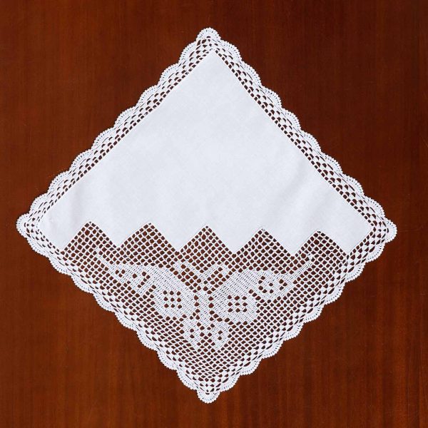 Πετσετάκια γωνίες 12 τεμάχια (33cm x 33cm) 07 SilkFashion