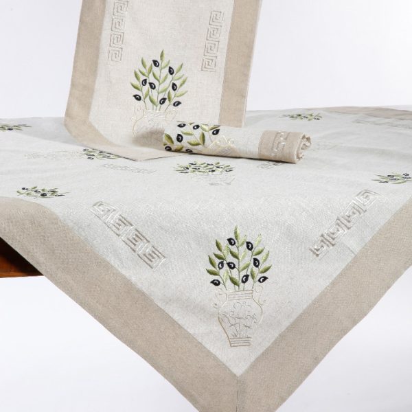 Τραπεζομάντηλο 07 (175cm x 175cm) SilkFashion