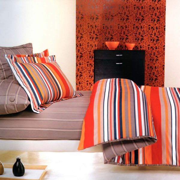 σεντόνια φανελένια (230cm x 250cm 2x 50cm x 70cm)  070 SilkFashion