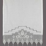 κουρτίνα 075 (50cm x 100cm) λευκό με τούνελ SilkFashion