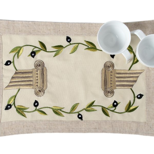 Ντουζίνες (12 τεμάχια) σουπλά 08 (35cm x 50cm) SilkFashion