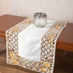 Σατέν κοφτή τραβέρσα (50cm x 150cm) 081 κίτρινο SilkFashion