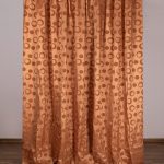 Κουρτίνα 082 (300cm x 275cm) με τρέσα χρυσό SilkFashion